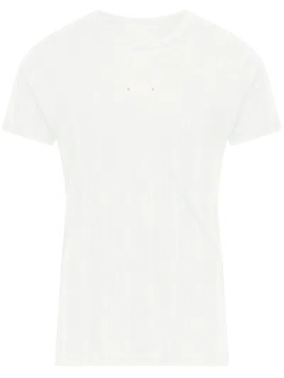 MAISON MARGIELA MAISON MARGIELA T-SHIRTS AND POLOS WHITE