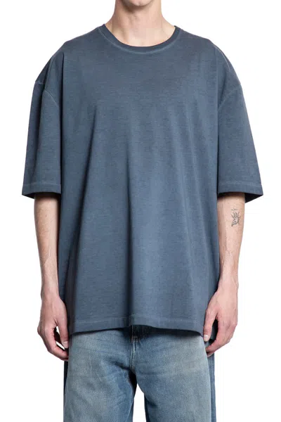 Maison Margiela T-shirts & Tank Tops In Blue