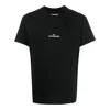 Maison Margiela Distorted Logo T-shirt In Black