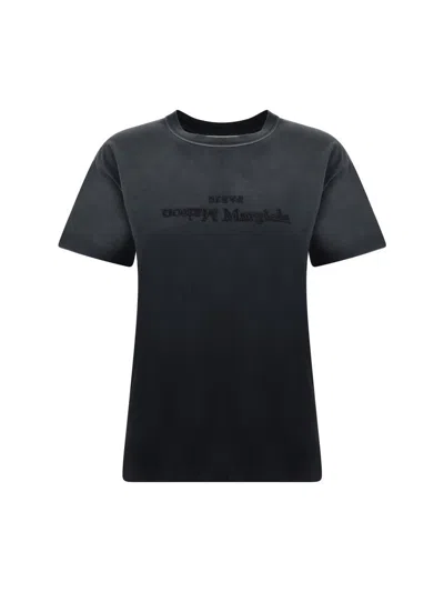 Maison Margiela T-shirts In Black
