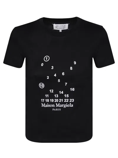 Maison Margiela T-shirts In Black