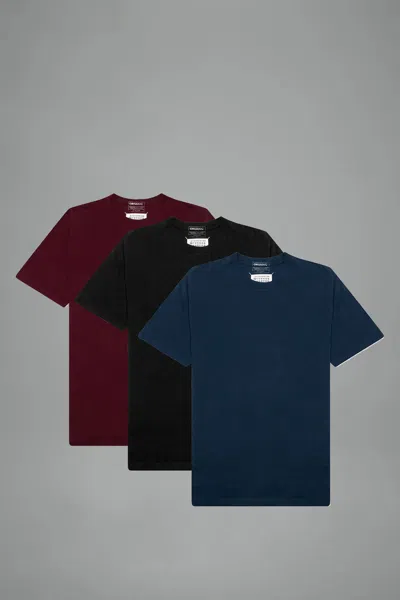 Maison Margiela T-shirts Set Of 3 In Multi