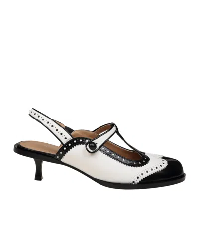 Maison Margiela Tabi 45mm Slingback Pumps In Black