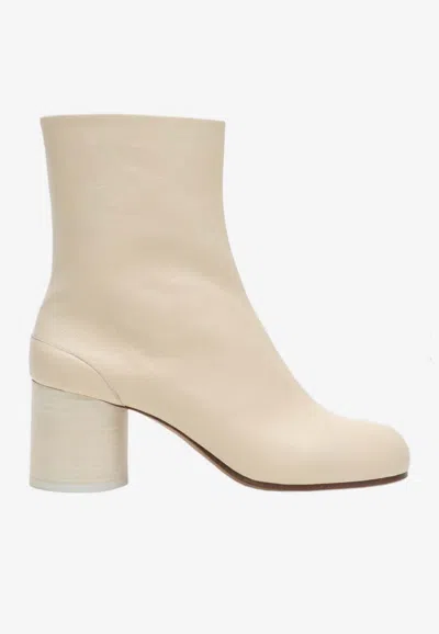 MAISON MARGIELA TABI 60 LEATHER ANKLE BOOTS