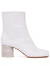 Maison Margiela Purple Tabi Ankle Boots In パープル