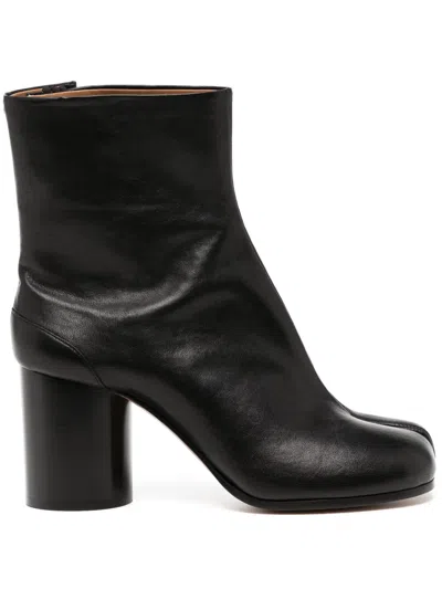 Maison Margiela Tabi 80mm Boots In Black