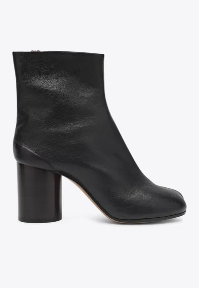 MAISON MARGIELA TABI 85 NAPPA LEATHER ANKLE BOOTS