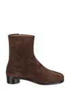 Maison Margiela Leather Tabi Ankle Boots 30