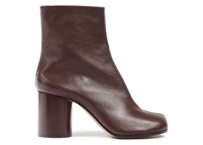 Pre-owned Maison Margiela Tabi Ankle Boot (women's) Sneakers In Brown