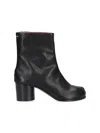 Maison Margiela Ankle Boots Tabi In Black