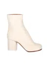 Maison Margiela Ankle-length Tabi Toe Boots In Soft Nappa Leather