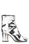 Maison Margiela Silver Tabi Leather Boots