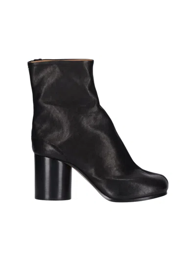 Maison Margiela Tabi Ankle Boots In Black