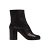 Maison Margiela Tabi Ankle Boots In Black