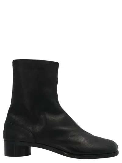 Maison Margiela 'tabi' Ankle Boots In Black