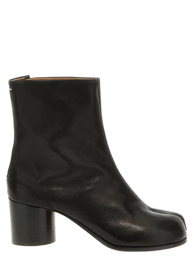 Maison Margiela 'tabi' Ankle Boots In Black