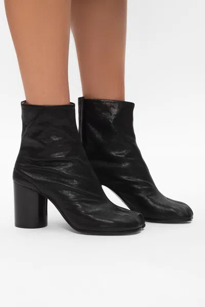 Maison Margiela ‘tabi' Ankle Boots In Black