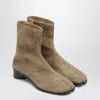 Maison Margiela Split-toe Ankle Boots In Premium Calf Leather In Brown