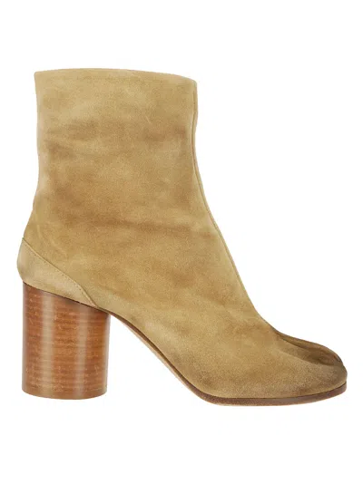 Maison Margiela Tabi Ankle Boots H80 In Medal Bronze