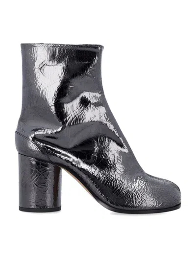 Maison Margiela Tabi Ankle Boots In Nine Iron