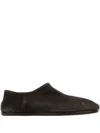 Maison Margiela Tabi Split-toe Suede Loafers