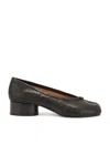 Maison Margiela Tabi Ballerina Shoes In Black