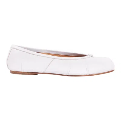 Maison Margiela Tabi Ballerina New Soft Nappa In White
