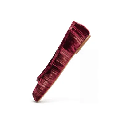 Maison Margiela Tabi Ballerina Woman Cordovan Red