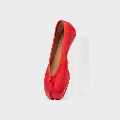 Maison Margiela Tabi Ballerina Woman Red