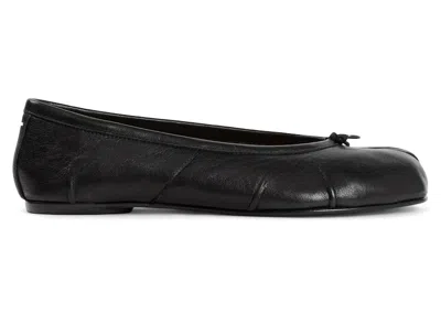 Pre-owned Maison Margiela Tabi Ballerina (women's) Sneakers In Black