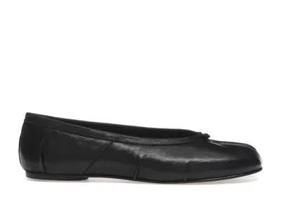 Pre-owned Maison Margiela Tabi Ballerina (women's) Sneakers In Black
