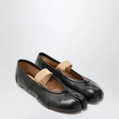 Maison Margiela Tabi Ballerinas In Black