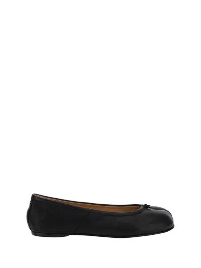 Maison Margiela Tabi Ballerinas In Black