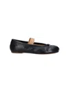 Maison Margiela Alexander Mcqueen Pastel Pink Raffia Tread Slick Sneakers In Black