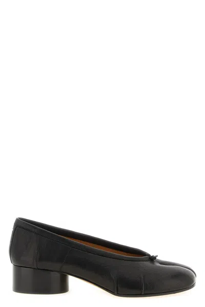 Maison Margiela 'tabi' Ballet Flats In Black