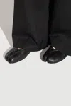 Maison Margiela ‘tabi' Ballet Flats In Black