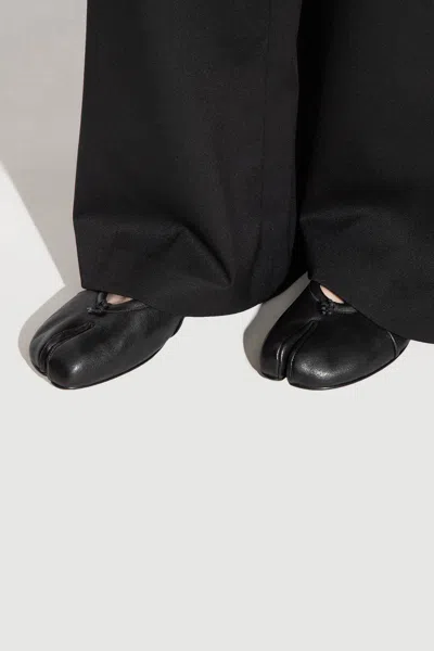 Maison Margiela ‘tabi' Ballet Flats In Black