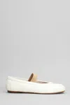 Maison Margiela Tabi Split-toe Leather Ballet Flats