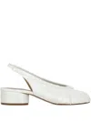 Maison Margiela Tabi Ballet Flats In White