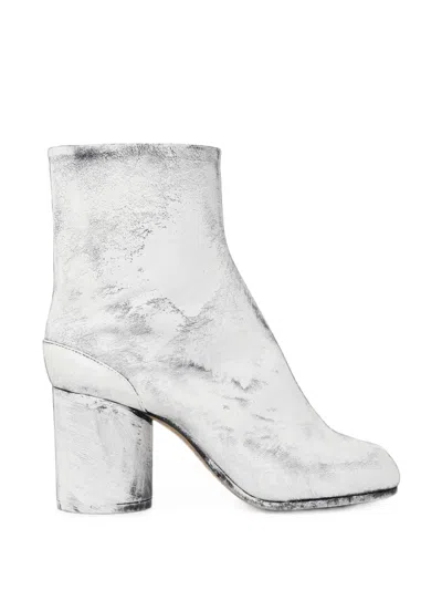 Maison Margiela Tabi Bianchetto Boots In Multi