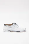 Maison Margiela Tabi Bianchetto Brogues Woman Black And White