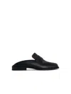 Maison Margiela Black Tabi City Loafer Mules In Black