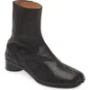 Maison Margiela Tabi Low-top Cotton-canvas Sneakers In Black