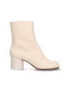 Maison Margiela Tabi" Boots - White In Neutral
