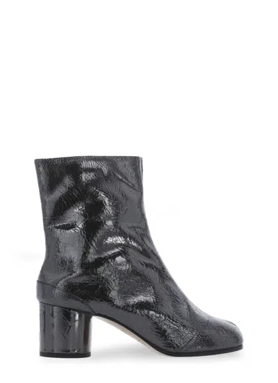 Maison Margiela Tabi Boots In Black