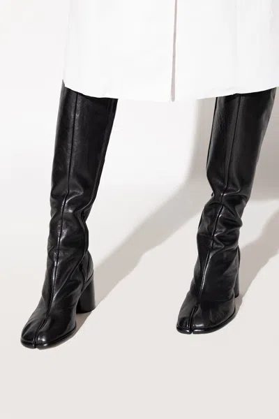 Maison Margiela Tabi Boots In Black