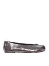 Maison Margiela Tabi Ballet Flat In Animal Print