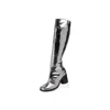 Maison Margiela Black Tabi Broken Mirror Tall Boots
