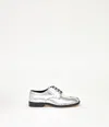 Maison Margiela Tabi Broken Mirror Brogues Woman Silver
