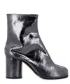 Maison Margiela Tabi 80mm Ankle Boots In Black